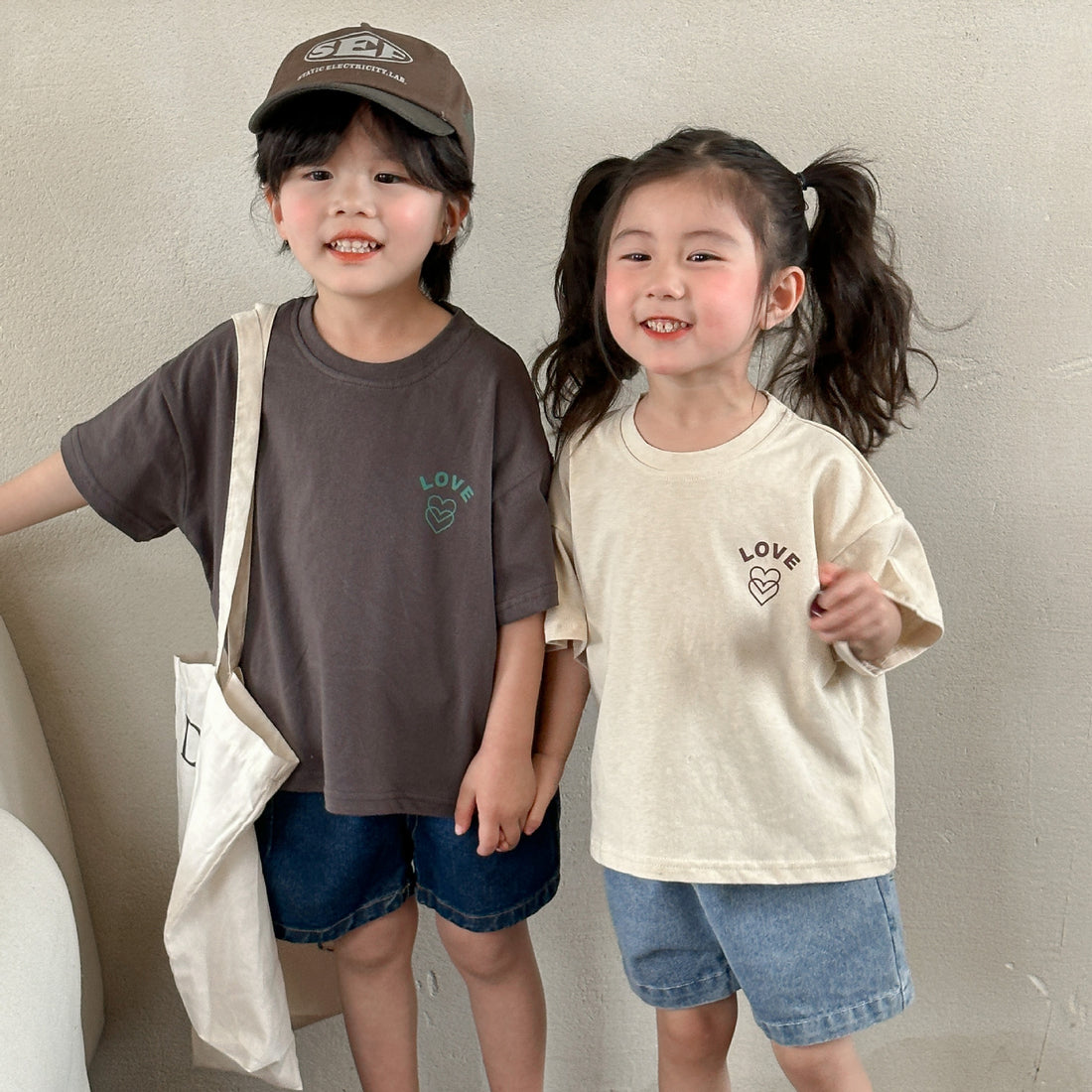 Children's Short-sleeved T-shirt Girls' Cotton Summer - cas7m