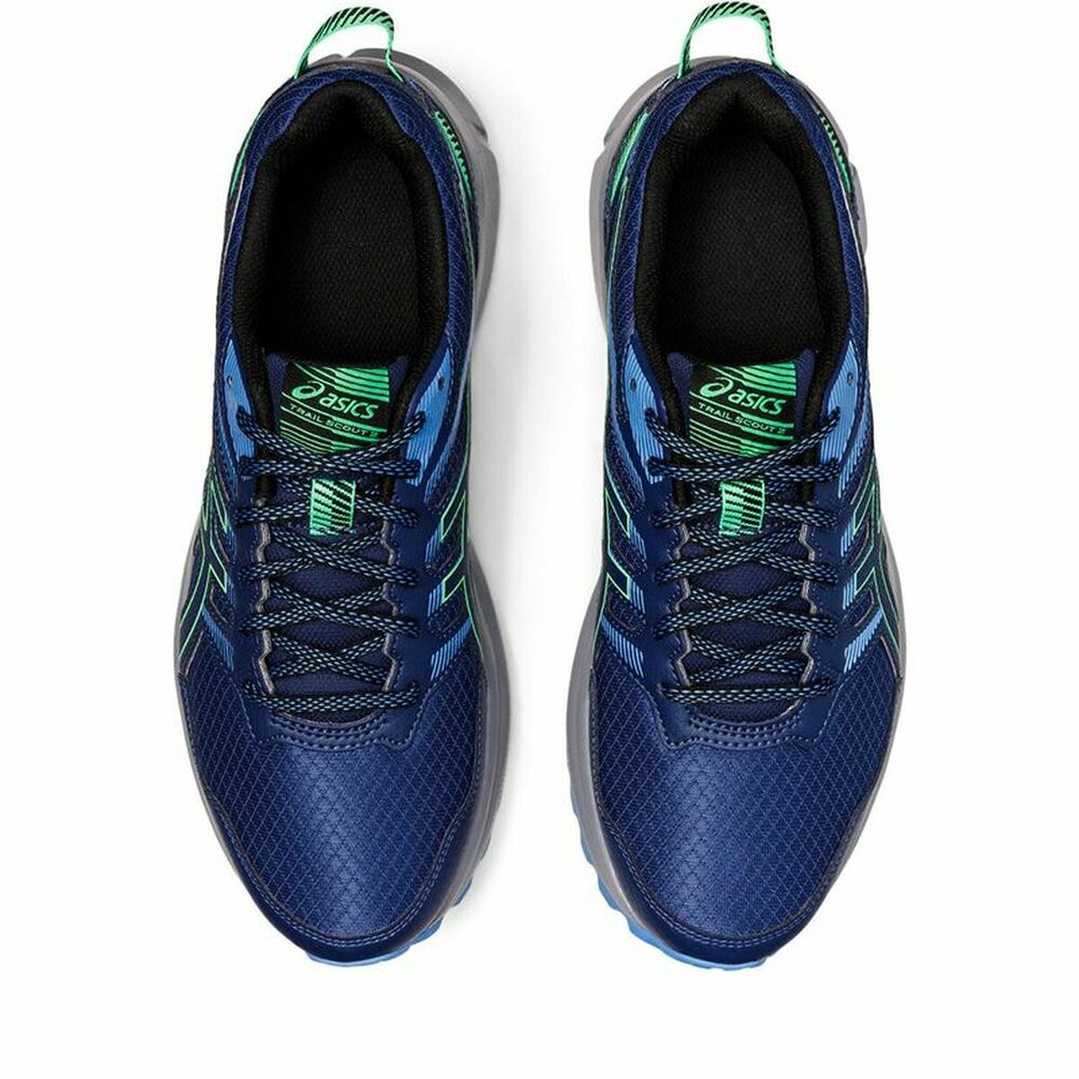 Running Shoes for Adults Asics Trail Scout 2 Blue Men - cas7m