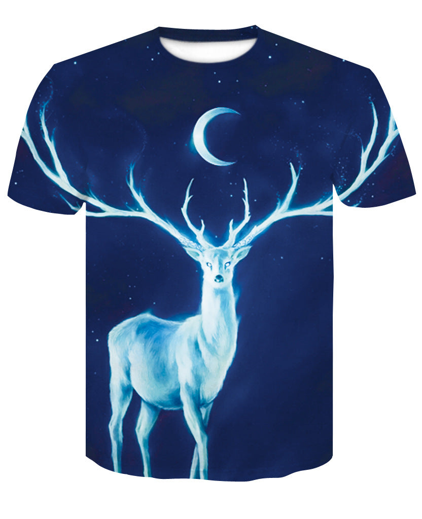 Men's 3D printed T-shirt - cas7m