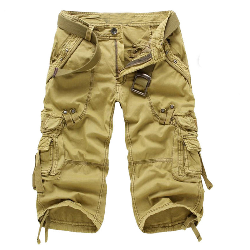 Men's Loose Multi-pocket Cargo Pants - cas7m