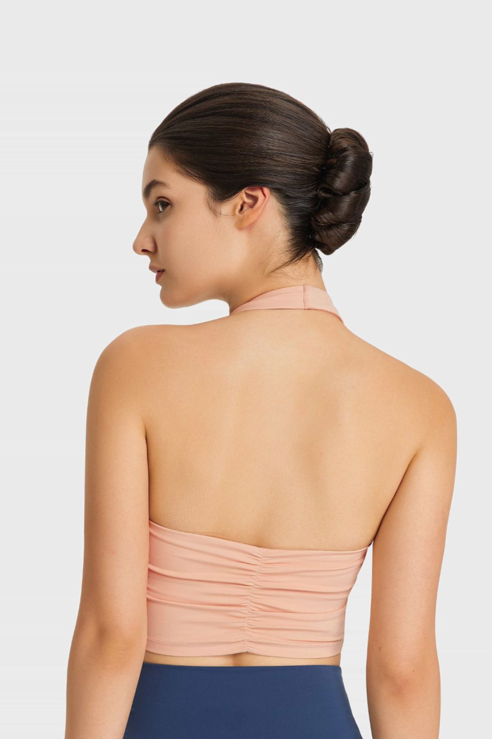 Millennia Breathable Halter Neck Sports Bra - cas7m