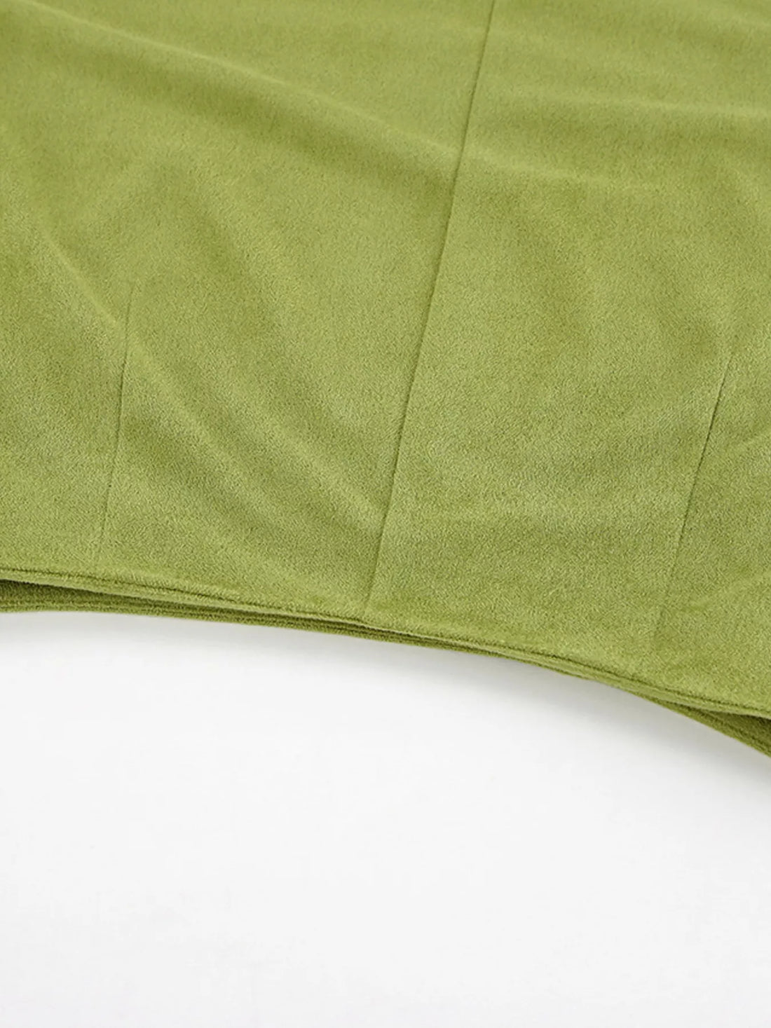Solid Color Midi Skirt - cas7m