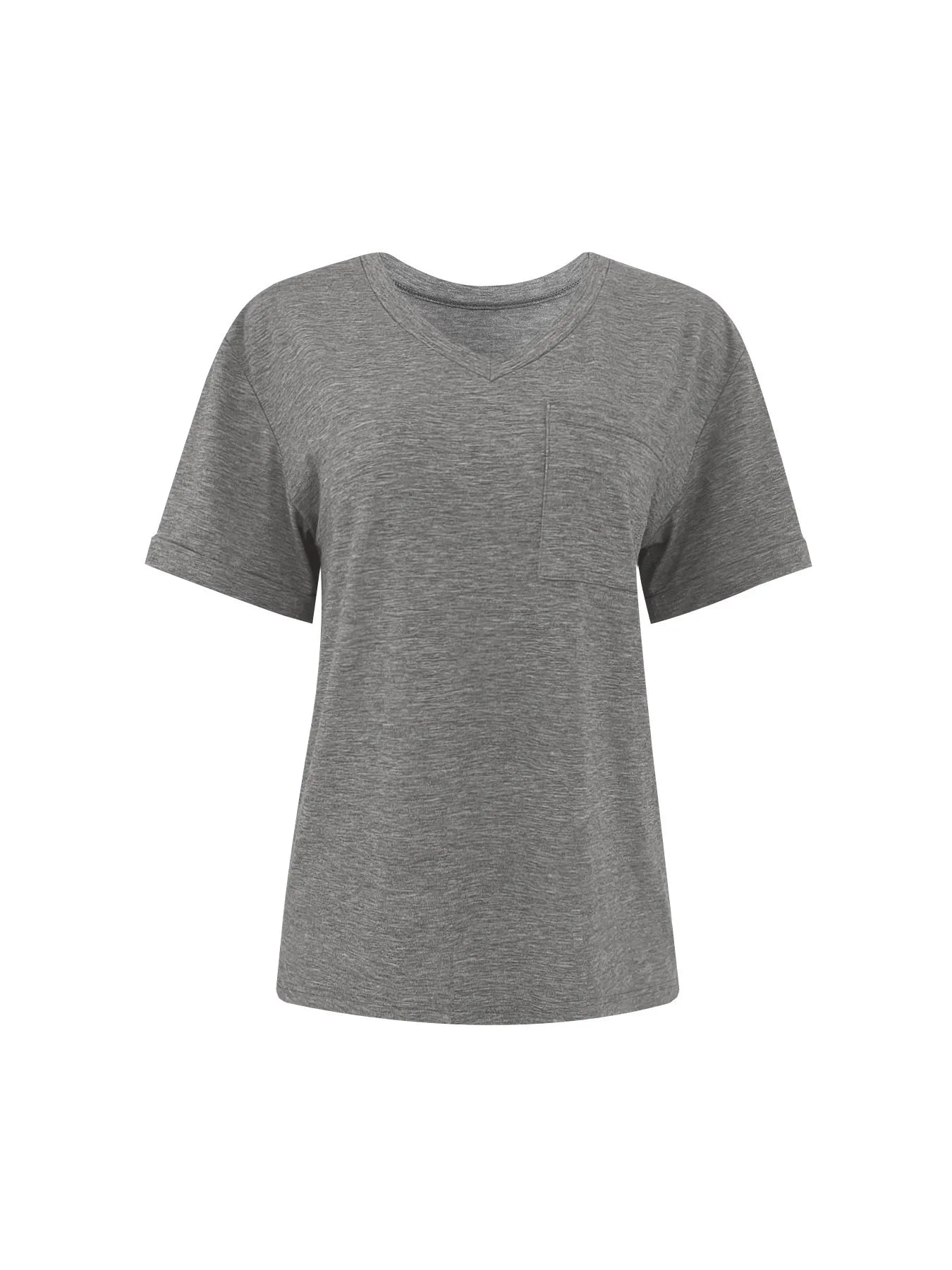 V-Neck Pocket T-Shirt - cas7m