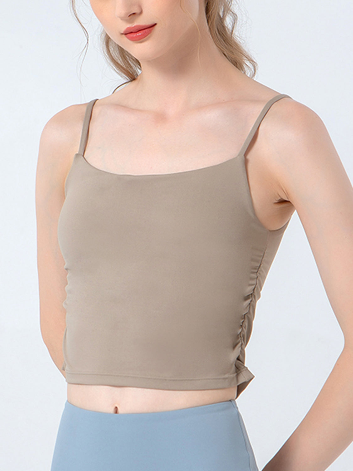 Ruched Sports Cami - cas7m