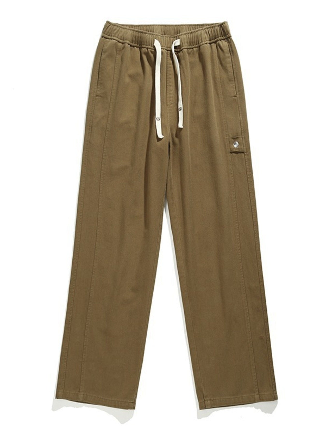 Men's Plus Size Loose Fit Drawstring Casual Pants - cas7m