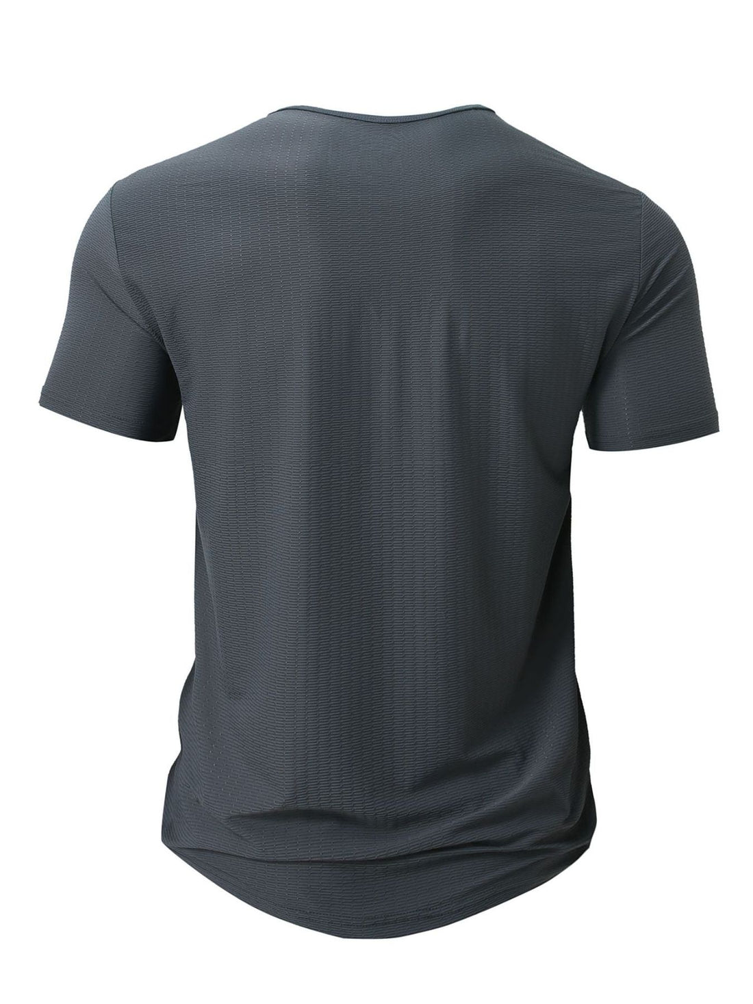 Men's Full Size Breathable Quick-Dry Active T-Shirt Plus Size - cas7m