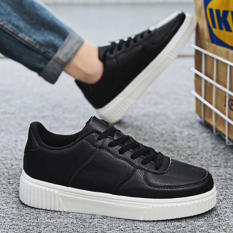 Comfortable Thick-soled Height-increasing Shoes With An Elevated Autumn Vibe - cas7m
