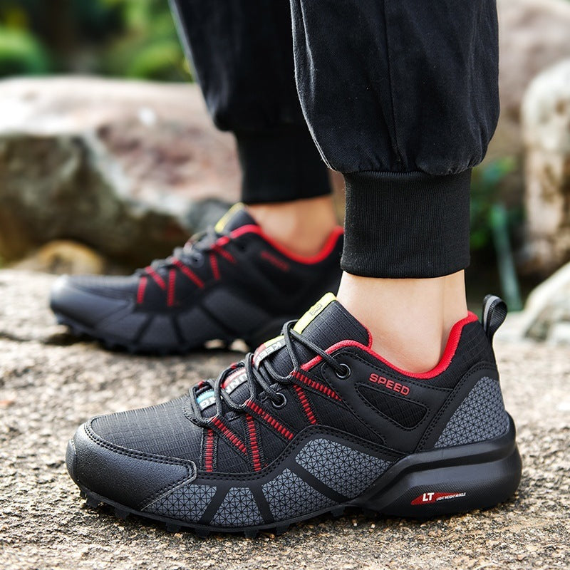 Lightweight Breathable Men's Mesh Outdoor Sports And Casual Hiking Shoes - cas7m