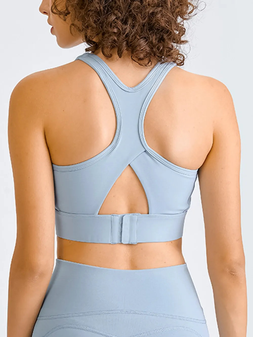 Millennia Double Take Square Neck Racerback Cropped Tank - cas7m
