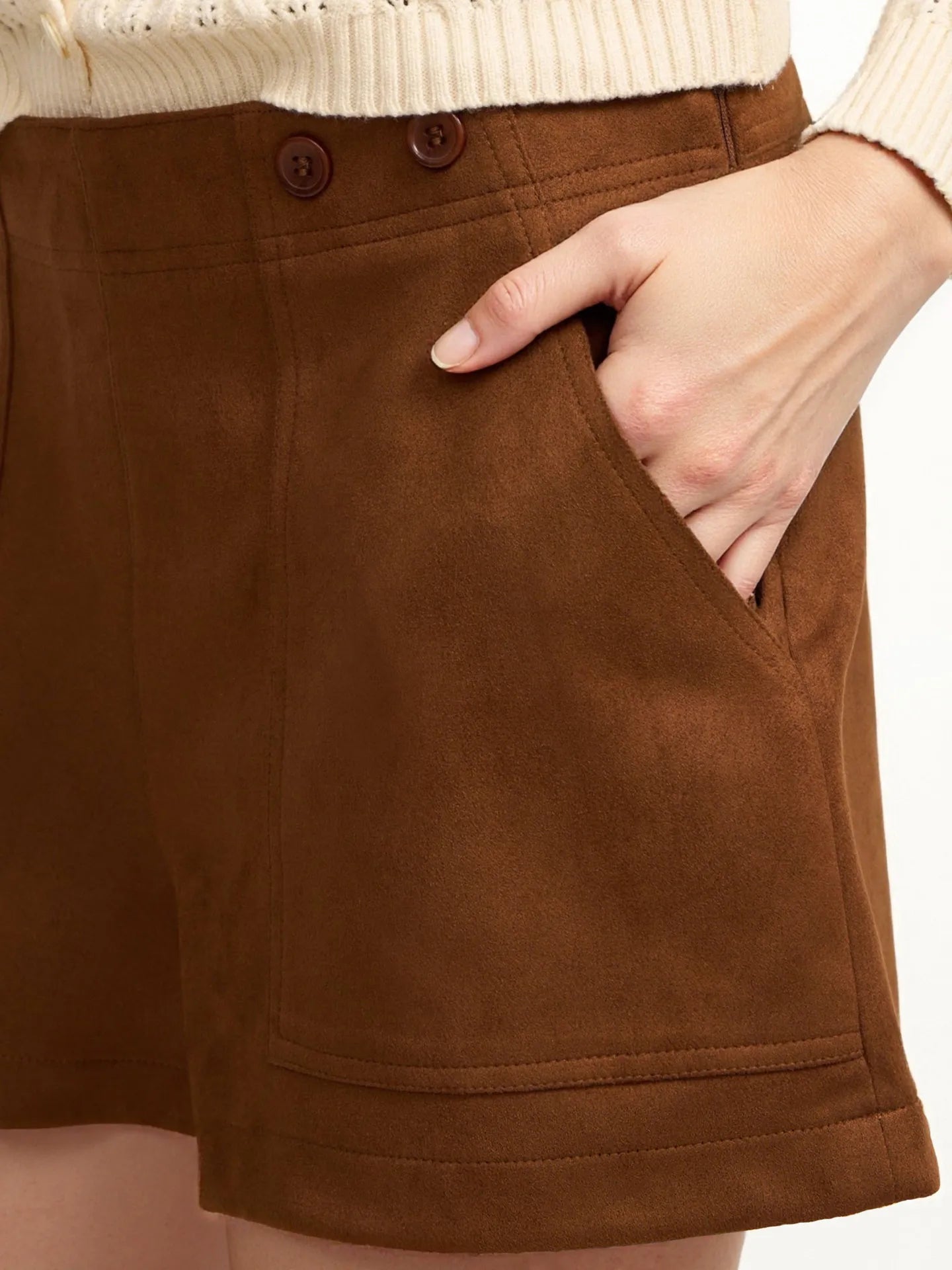 Pocketed Casual Shorts - cas7m