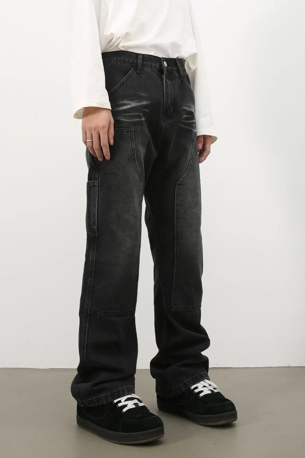 Men's Baggy Jeans with Pockets - cas7m