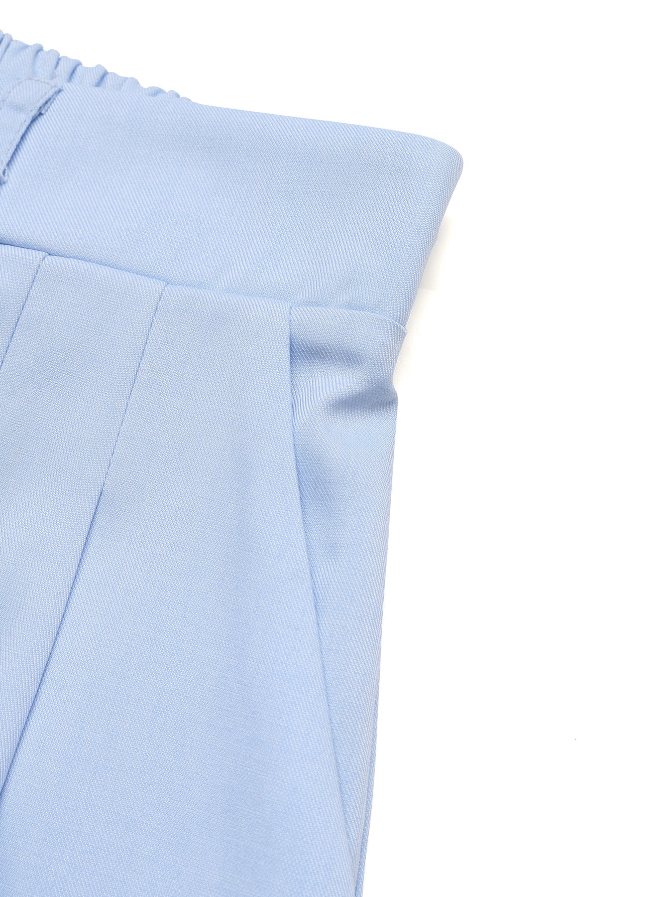 Pleated High-Waisted Shorts - cas7m