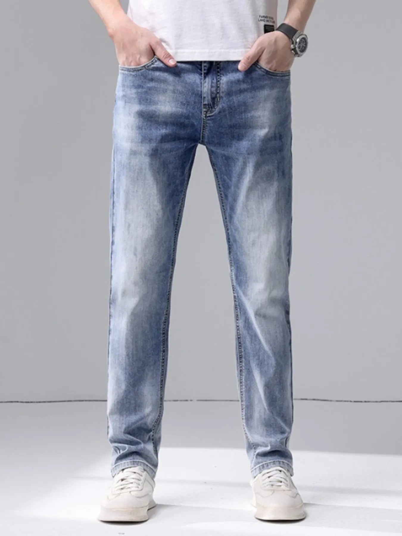 Men's Slim Fit Jeans - cas7m