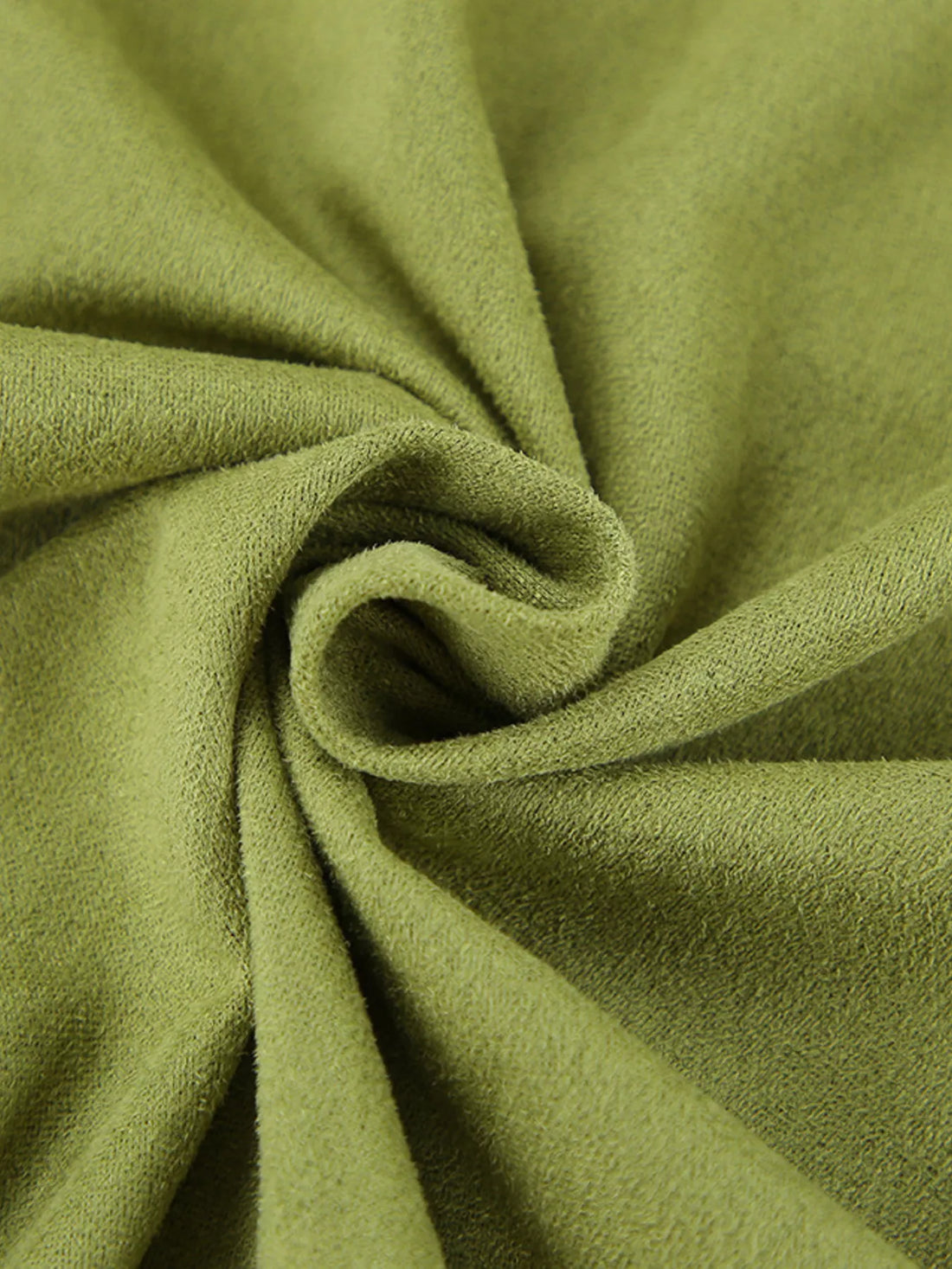 Solid Color Midi Skirt - cas7m