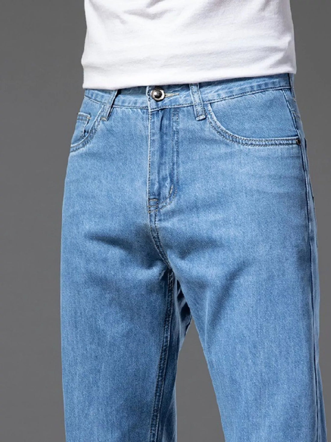 Men's Straight-Leg Jeans - cas7m