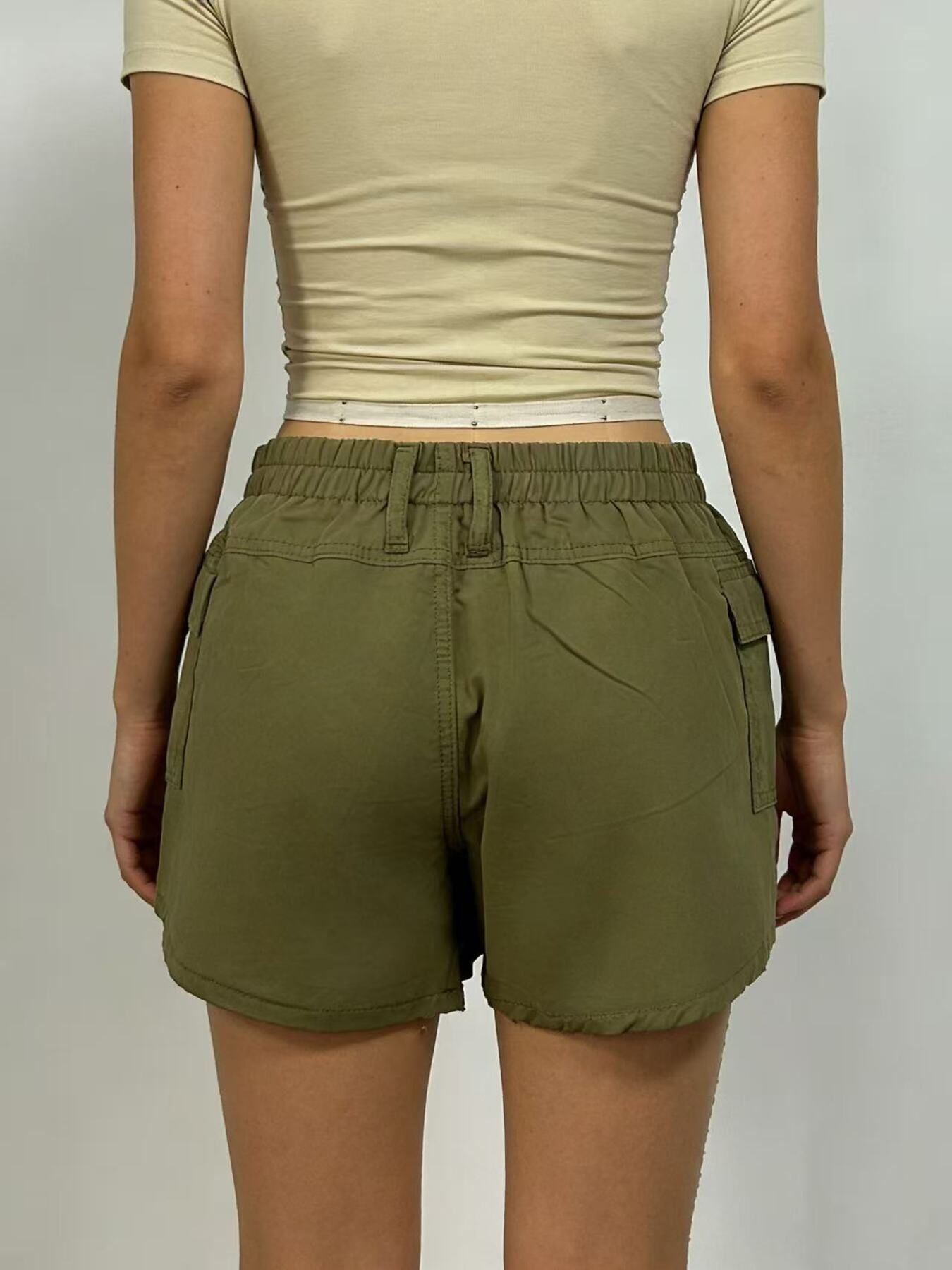Casual Pocketed Shorts - cas7m