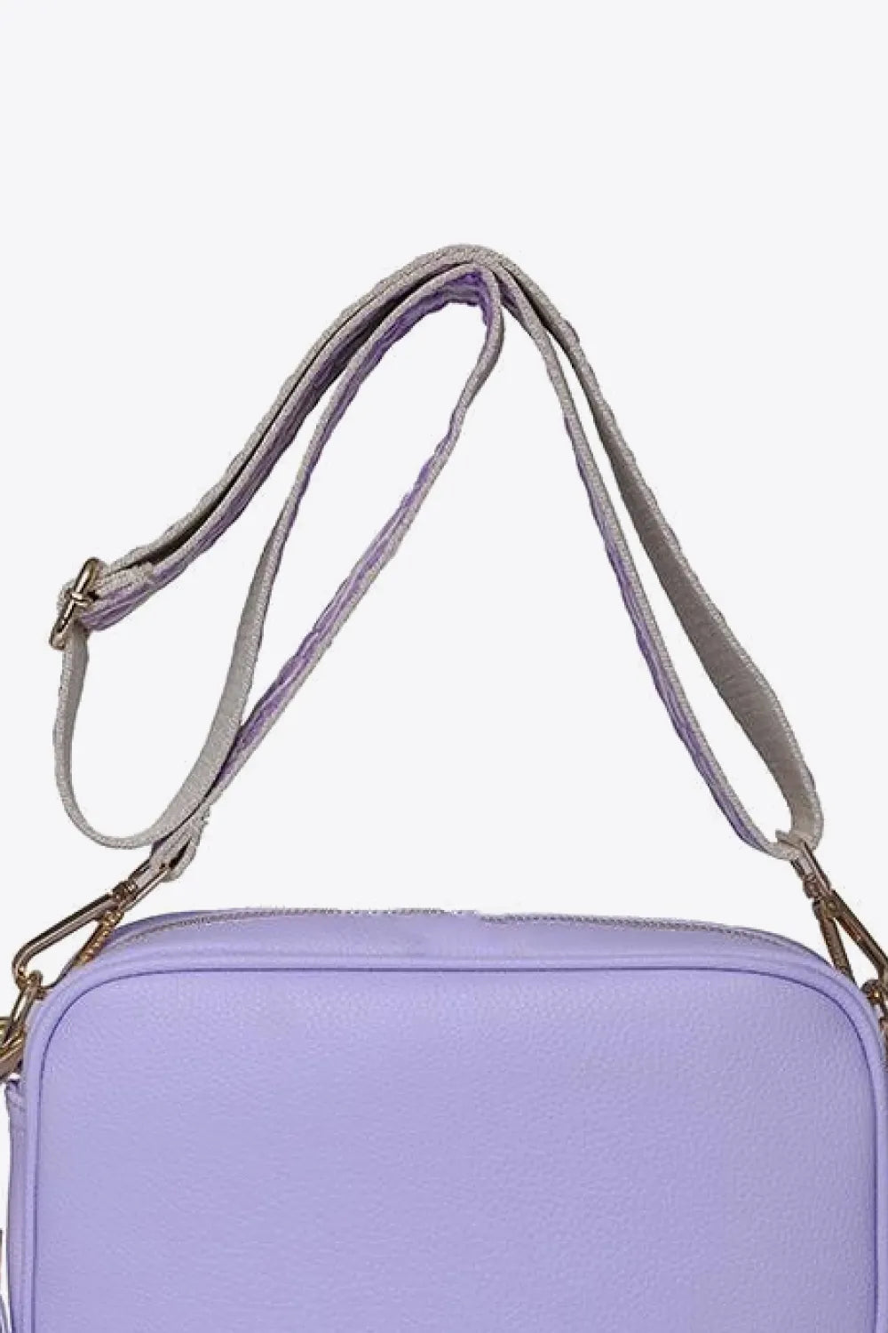 PU Leather Tassel Crossbody Bag - cas7m