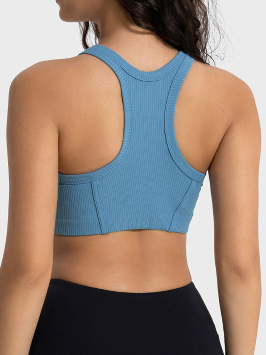 Millennia Wide Strap Cropped Sport Tank - cas7m