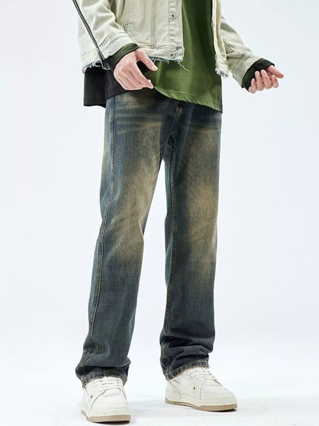 Men's Relaxed Fit Jeans - cas7m