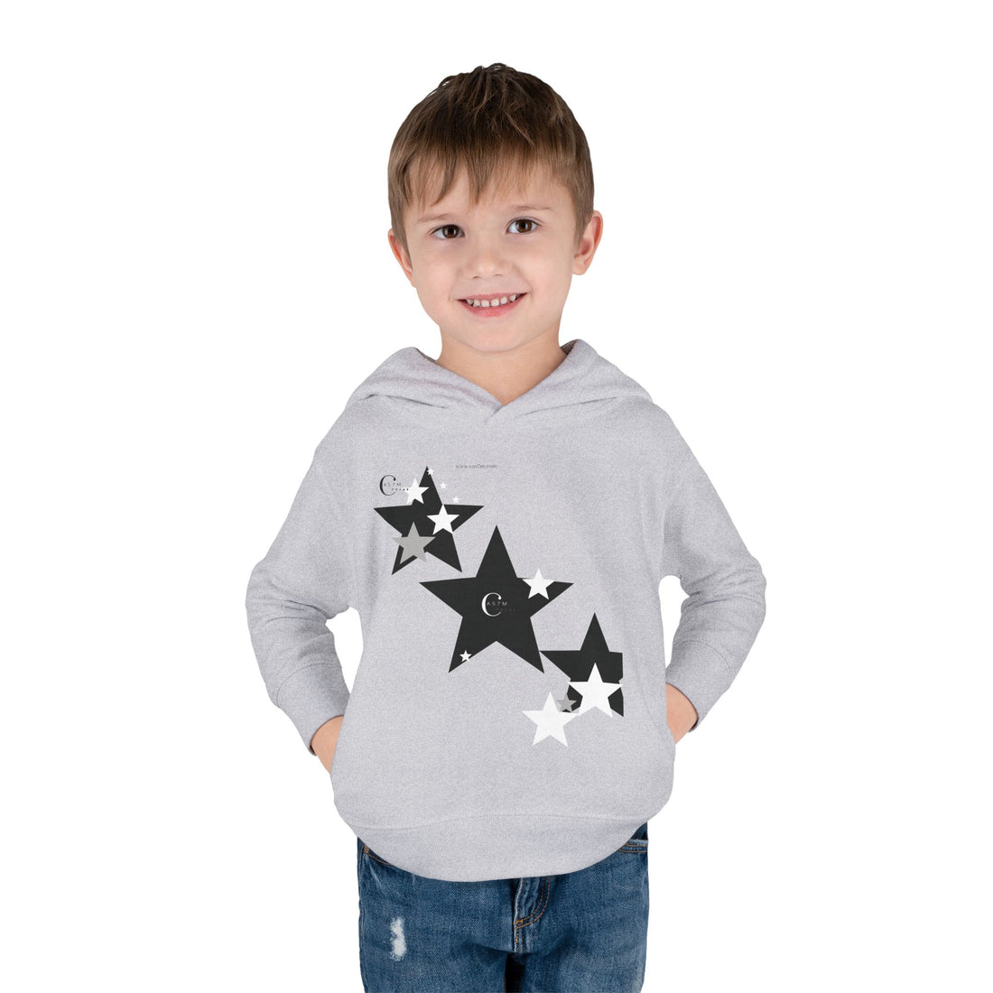 Cozy Comfort Rabbit Skins Toddler Hoodie with Pockets - cas7m