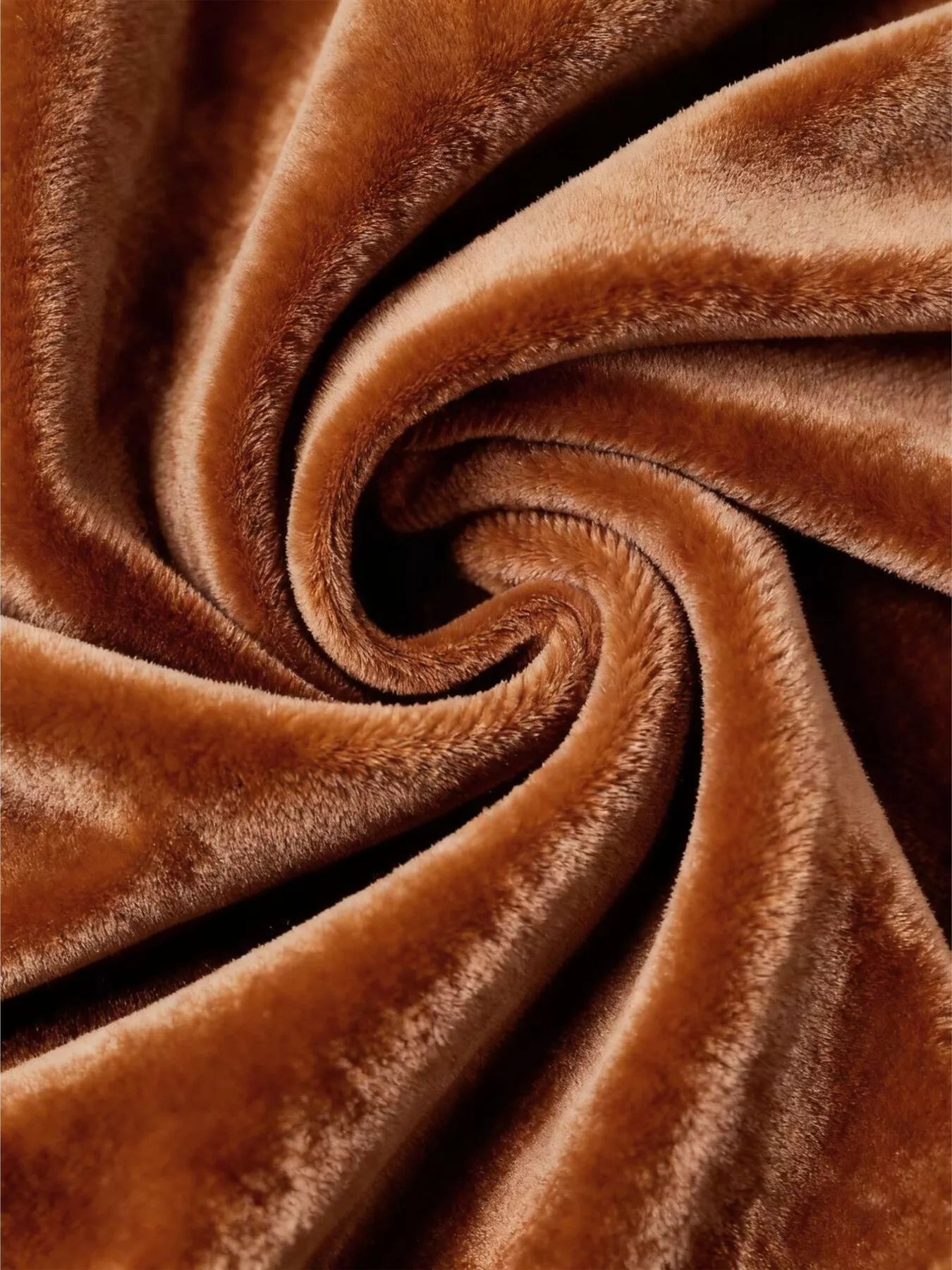 Plus Size Ruffled Velvet Elastic Waist Skirt - cas7m