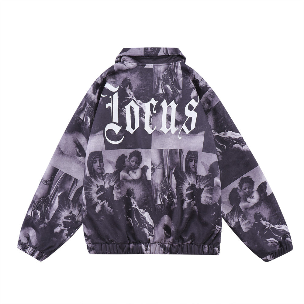 Portrait Full Letter Lapel Jacket - cas7m