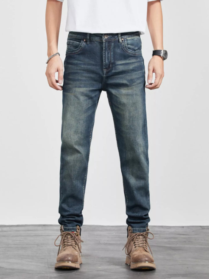 Men's Wash Slim Fit Jeans - cas7m