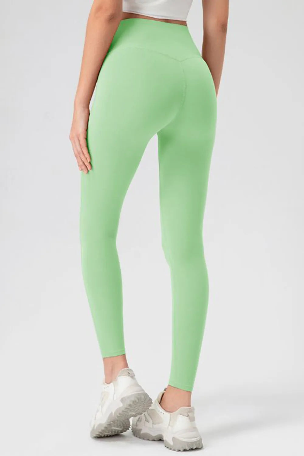 Ultra-Stretch Nylon Leggings for Everyday Comfort - cas7m