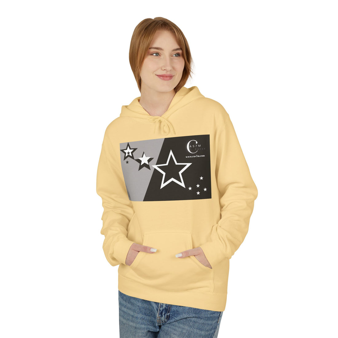 Unisex Midweight Softstyle Fleece Hoodie - cas7m