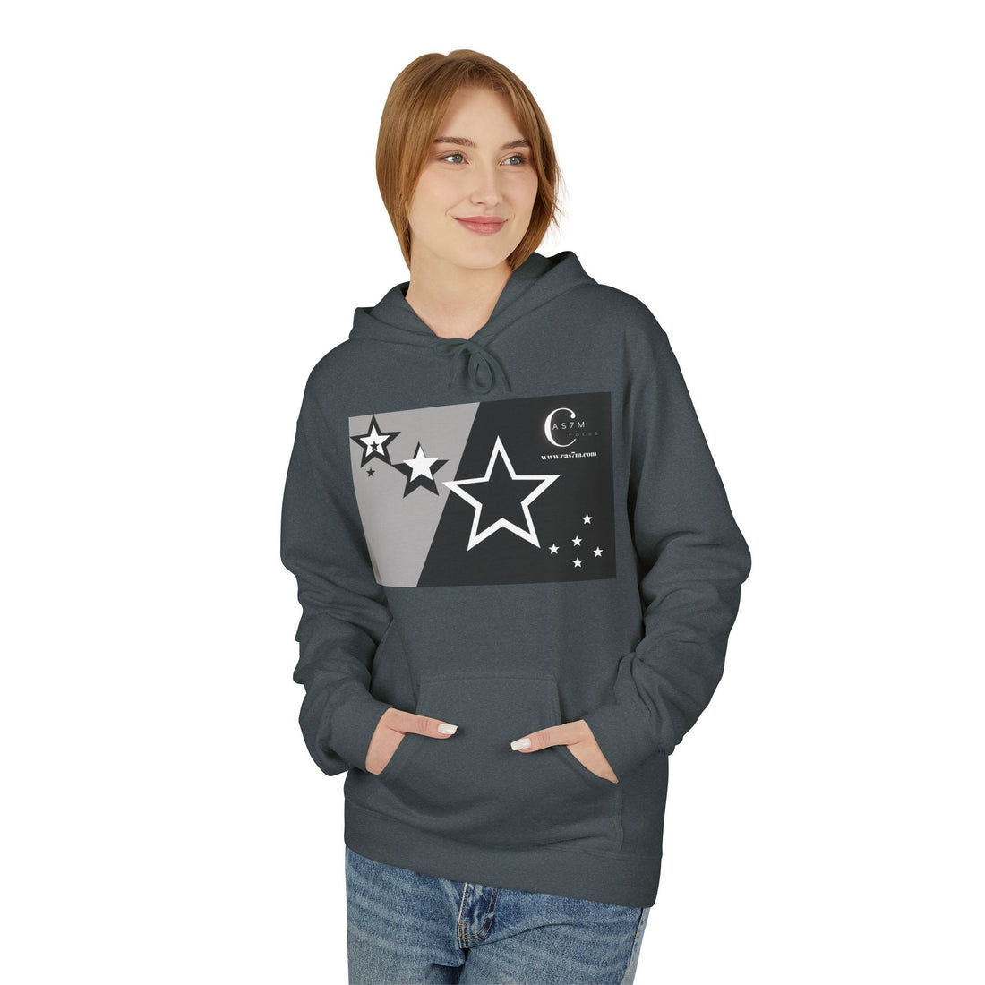 Unisex Midweight Softstyle Fleece Hoodie - cas7m