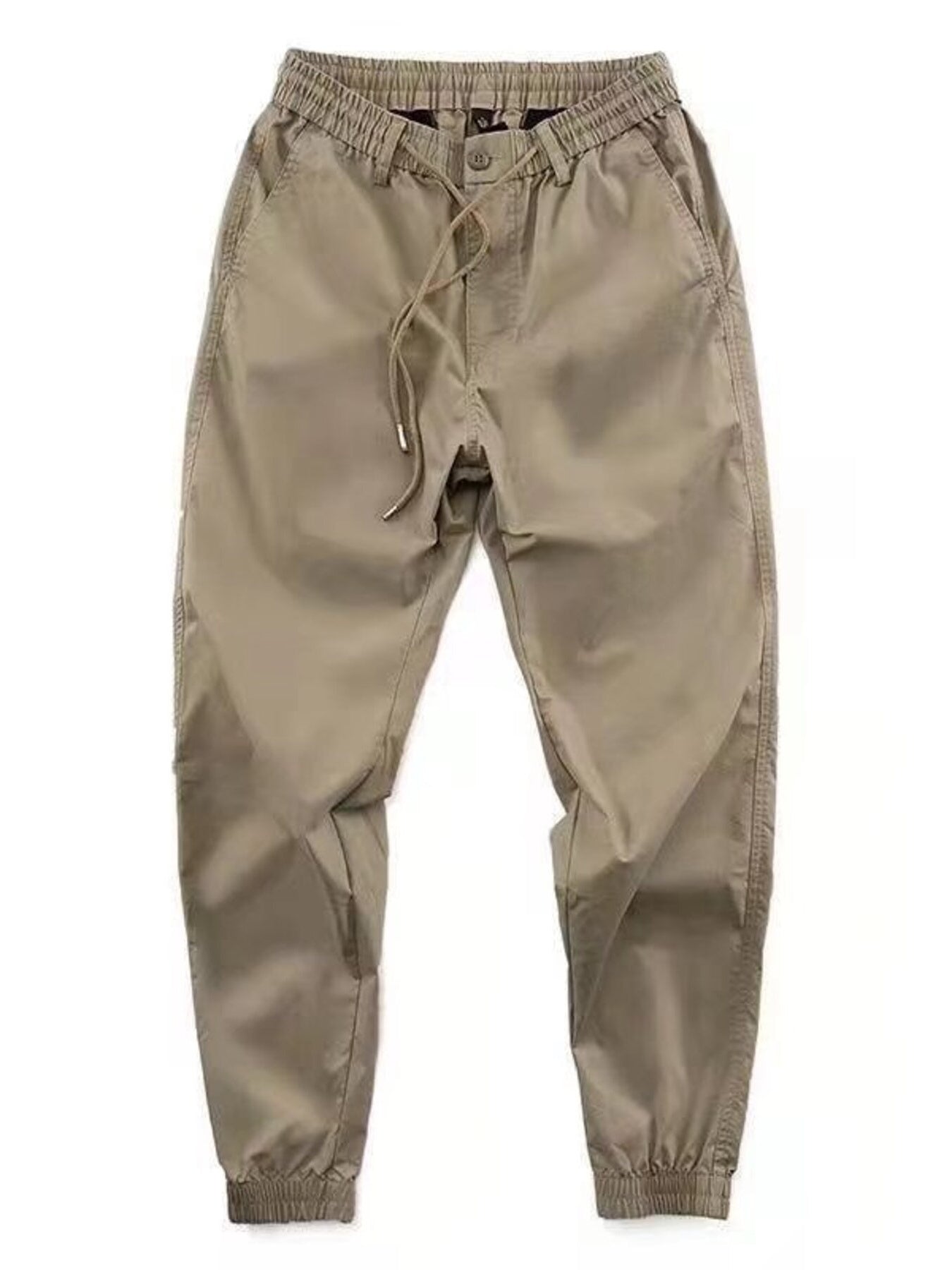 Men's Plus Size Casual Drawstring Loose Fit Joggers - cas7m