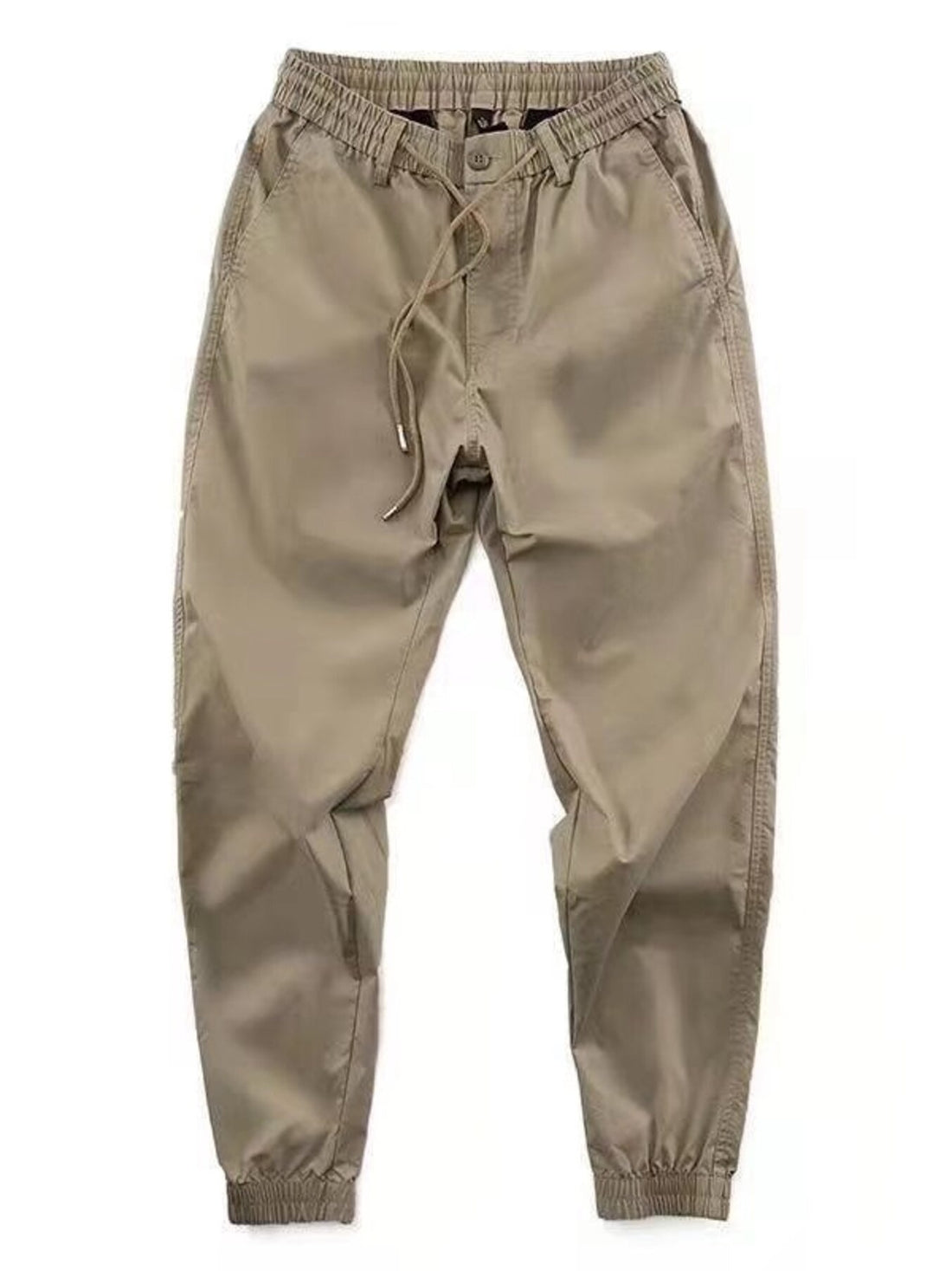 Men's Plus Size Casual Drawstring Loose Fit Joggers - cas7m