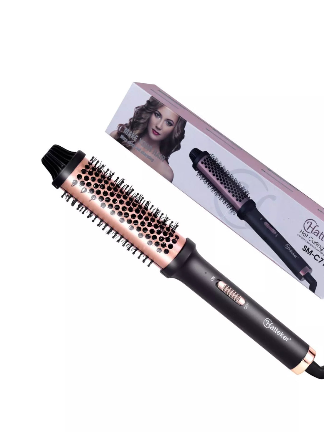 ProCurl 2-in-1 Temperature Adjustable Curling & Straightening Iron - cas7m