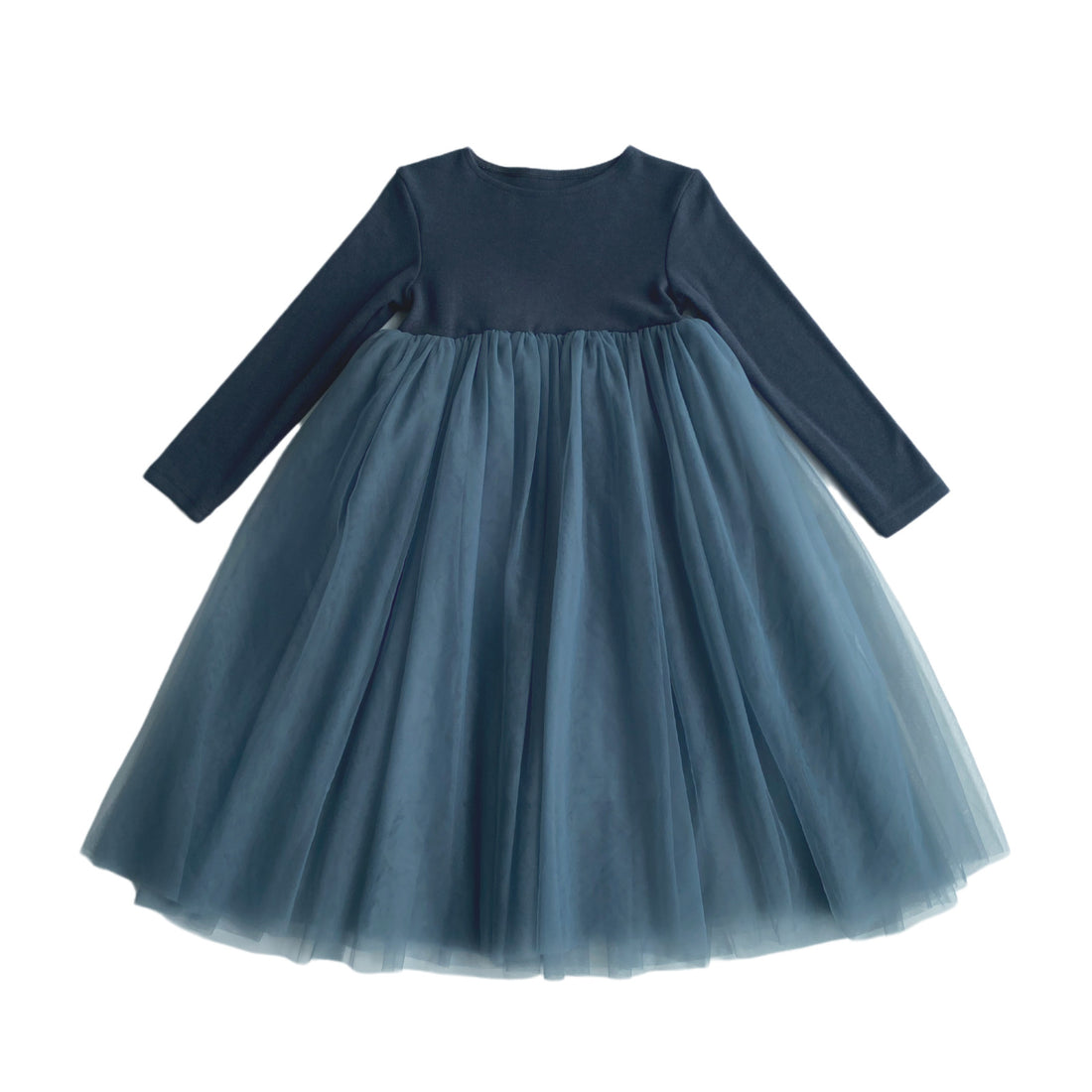 Soft Skin-friendly Long Sleeve Tulle Tutu Princess Dress - cas7m