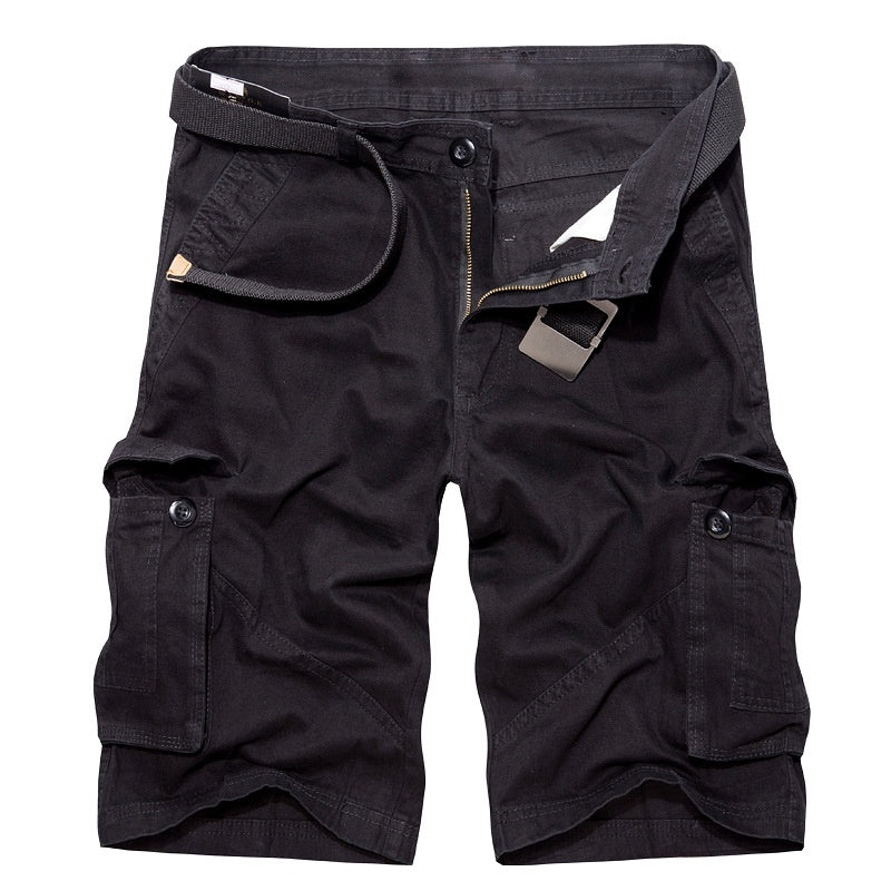 Plus Size Men's Multi Pocket Cargo Shorts