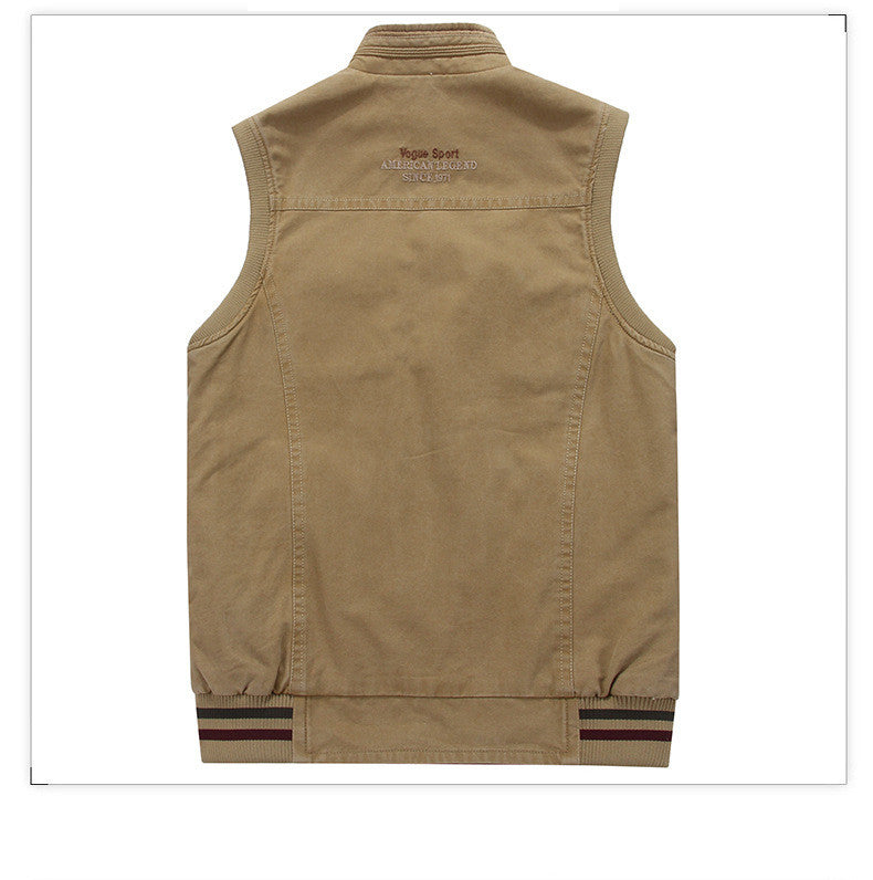 Reversible cotton vest with vest - cas7m