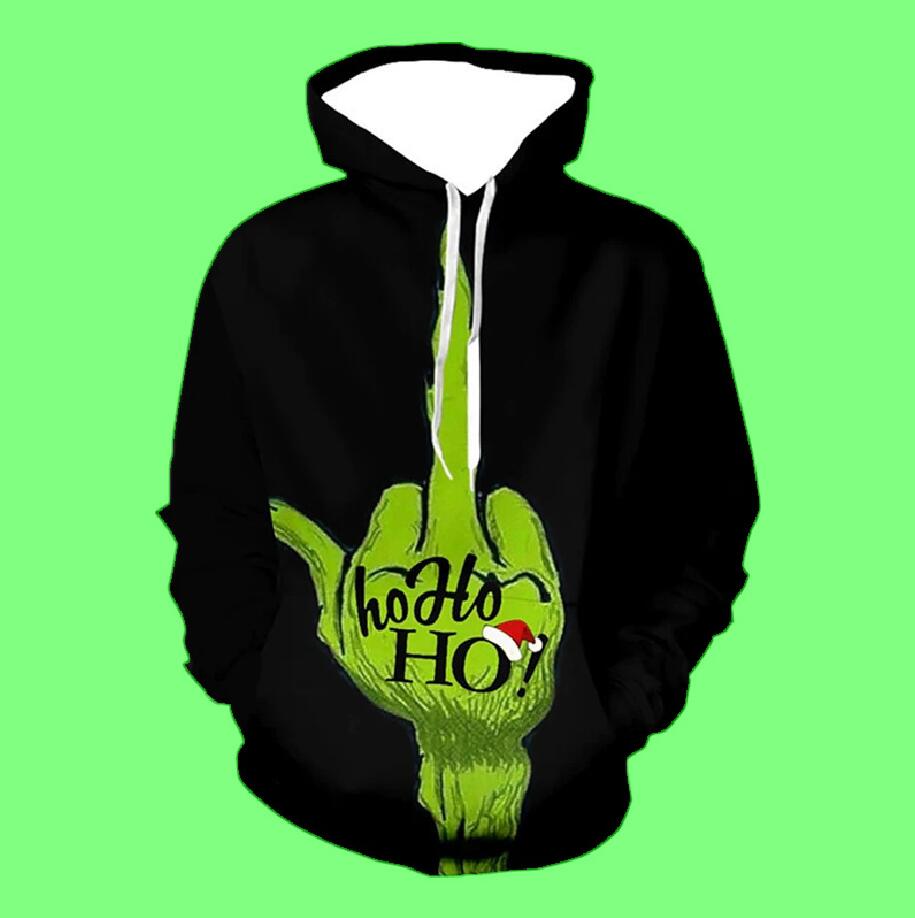 Santa Claus 3d Printed Hoodie - cas7m