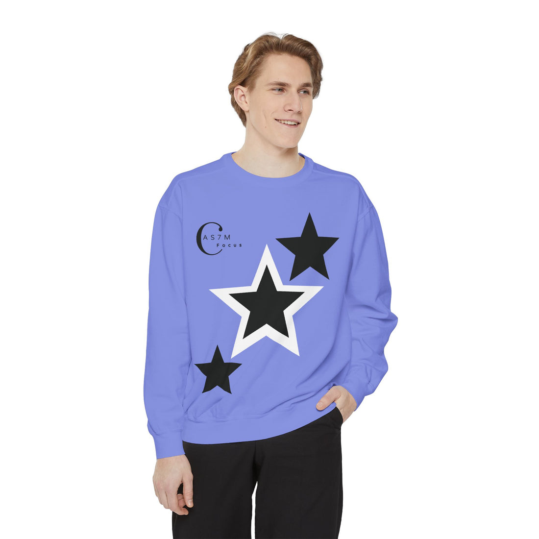 Unisex Garment-Dyed Sweatshirt - cas7m