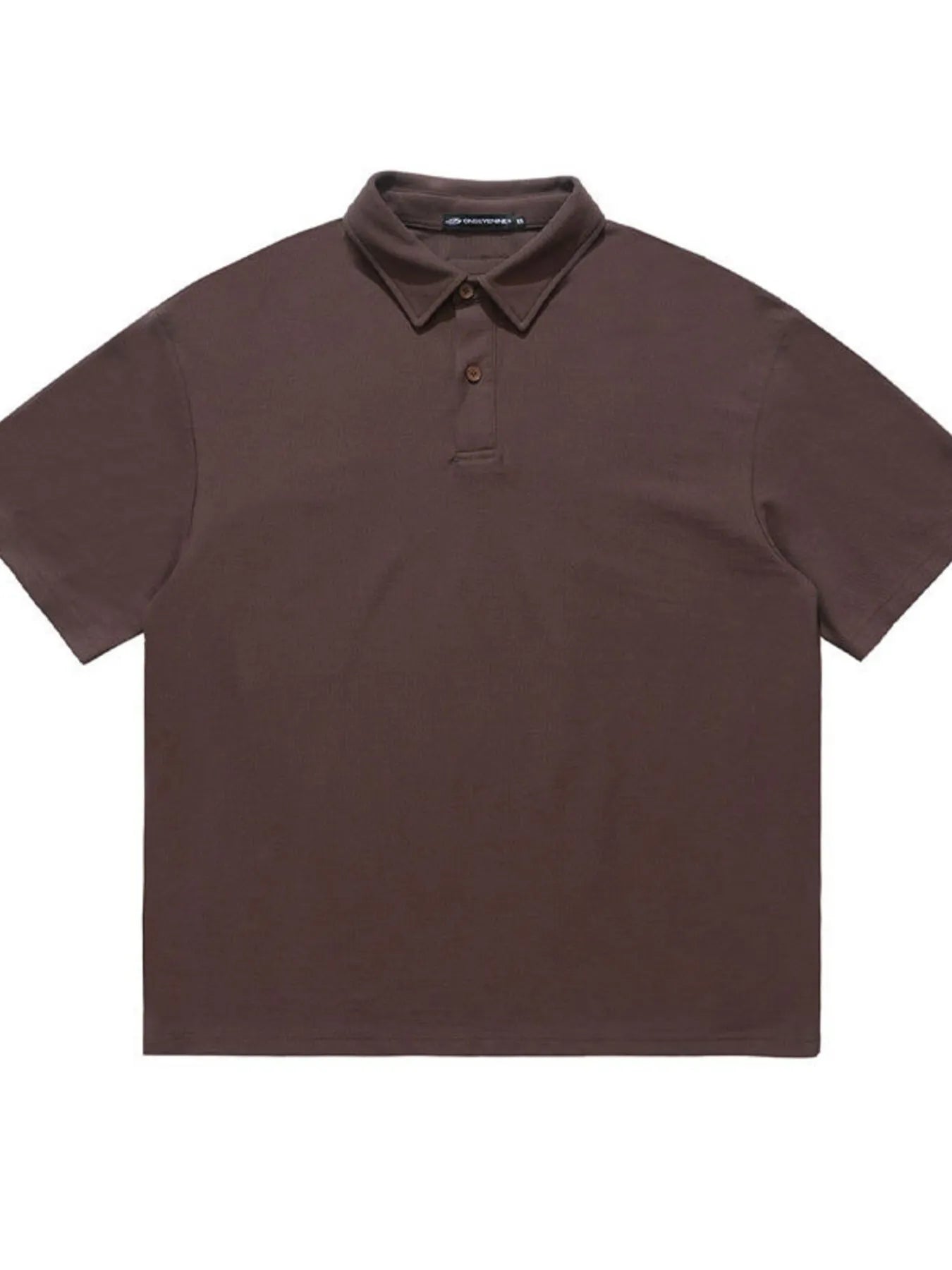 Men's Relaxed Fit Solid Color Polo - cas7m