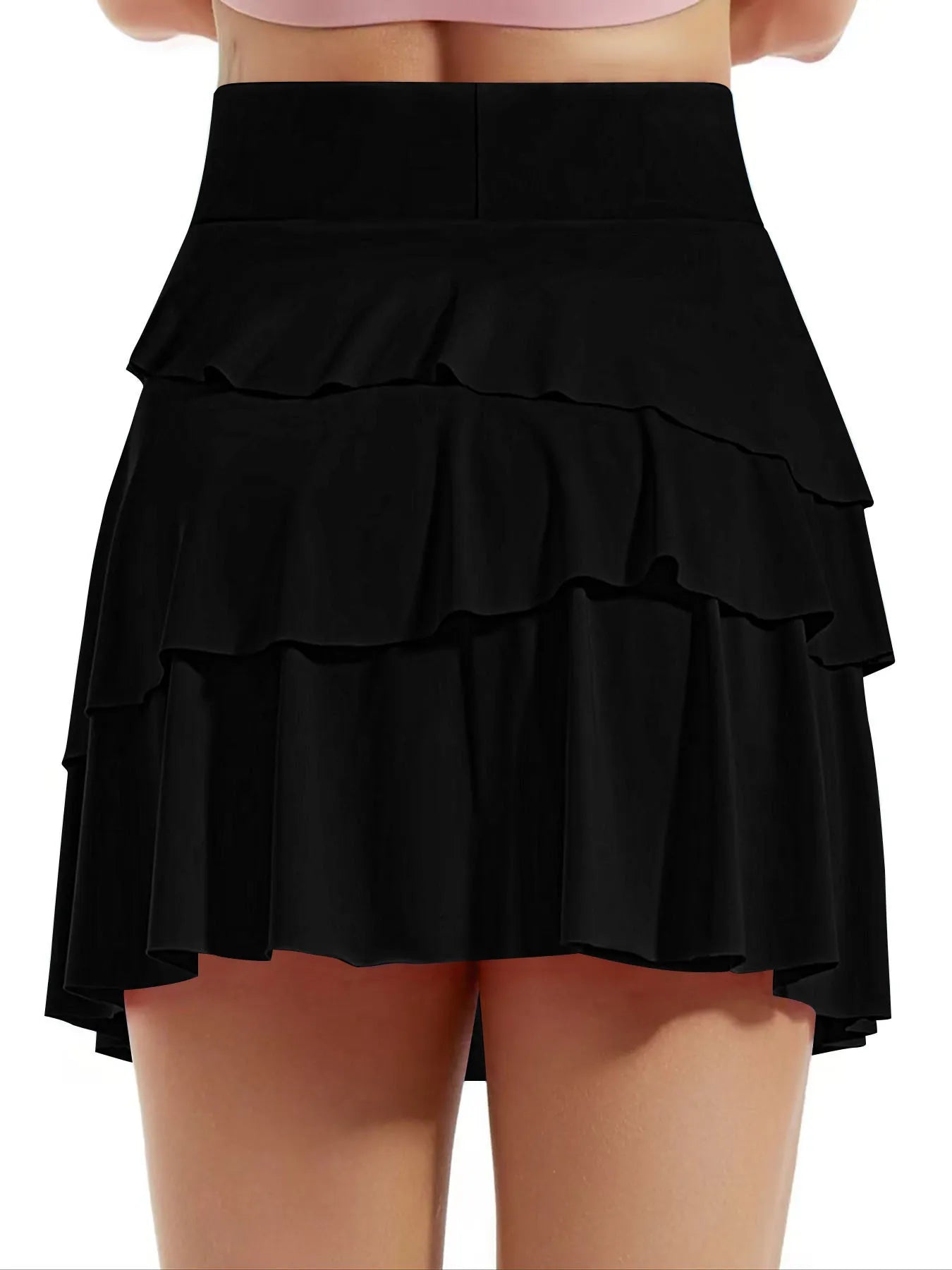 Tiered Ruffle Active Skort - cas7m
