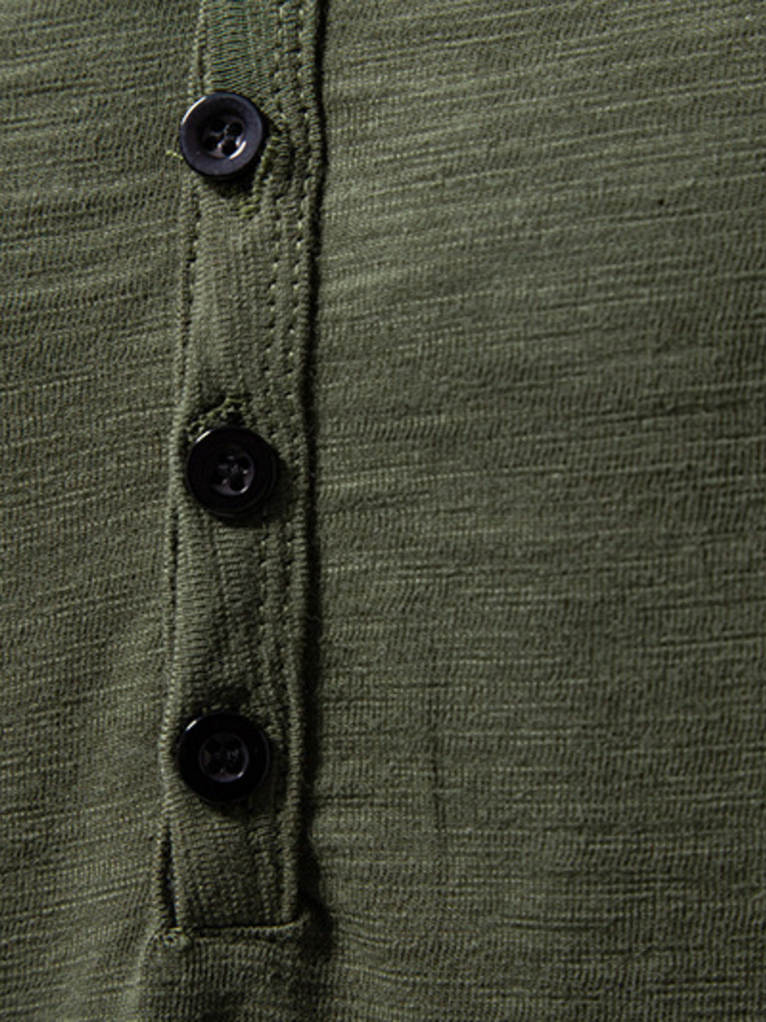 Men's Casual Button Detail T-Shirt - cas7m