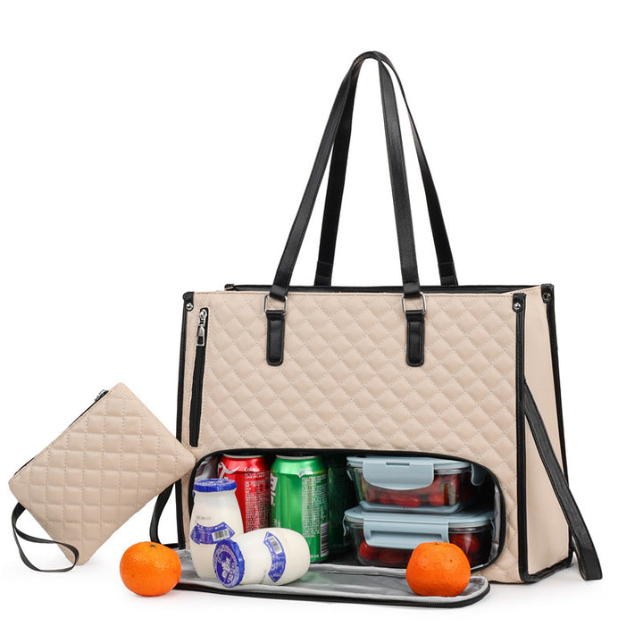 2in1 Tote And Lunch Bag Combo  Extra-large Tote - cas7m