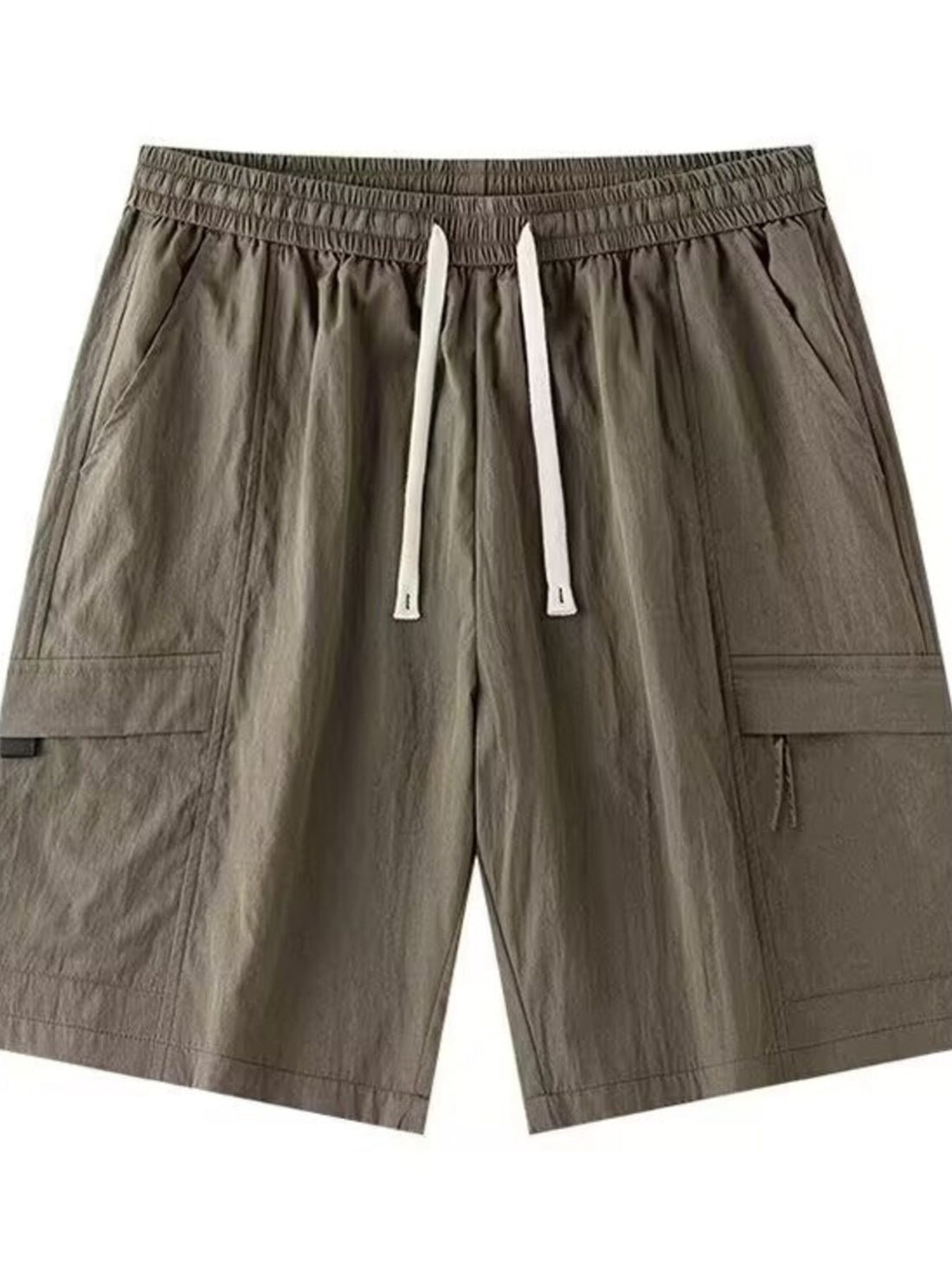 Men's Plus Size Drawstring Relaxed Fit Cargo Shorts - cas7m