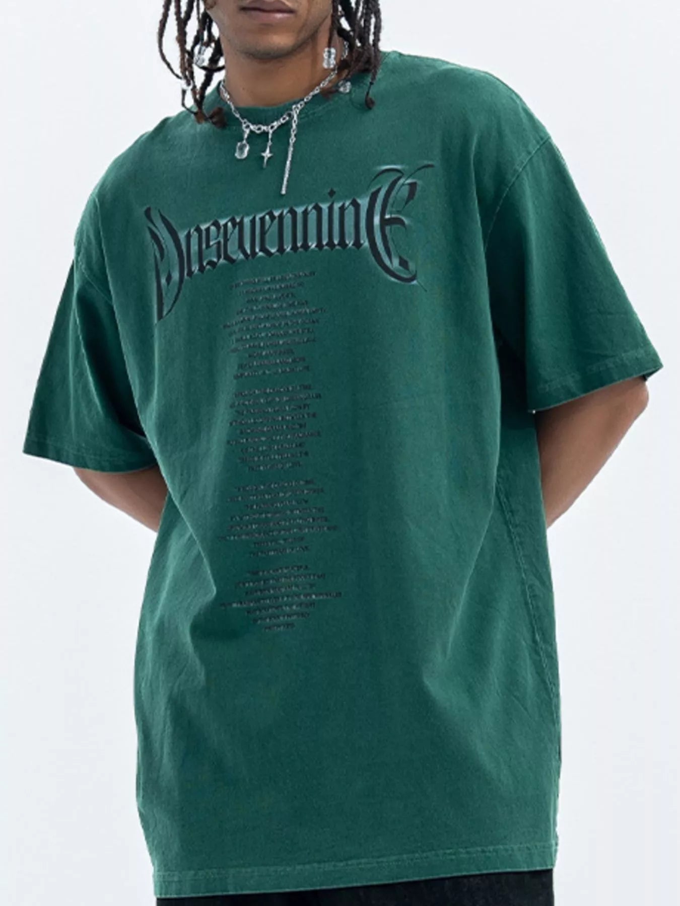 Men's Short Sleeve Oversized T-Shirt - cas7m