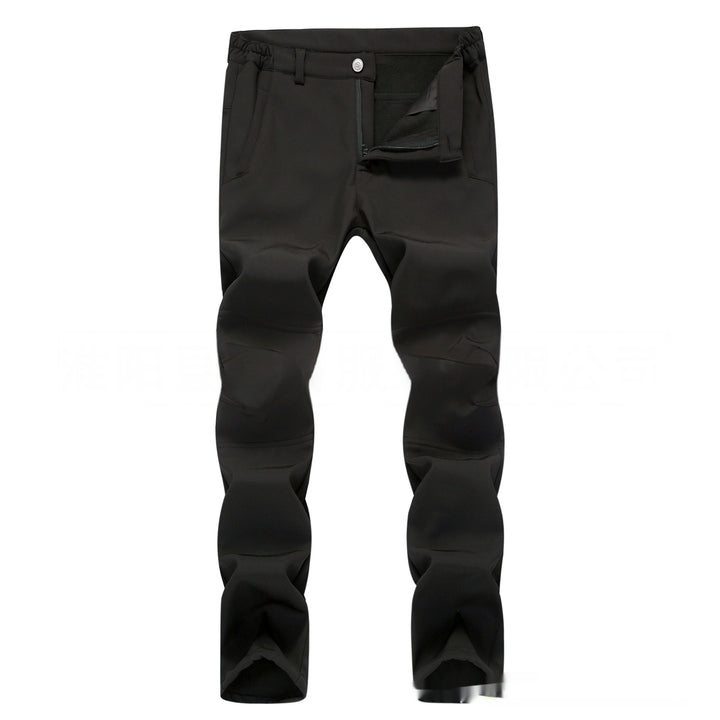 Mens Fleece Hiking Pants - cas7m