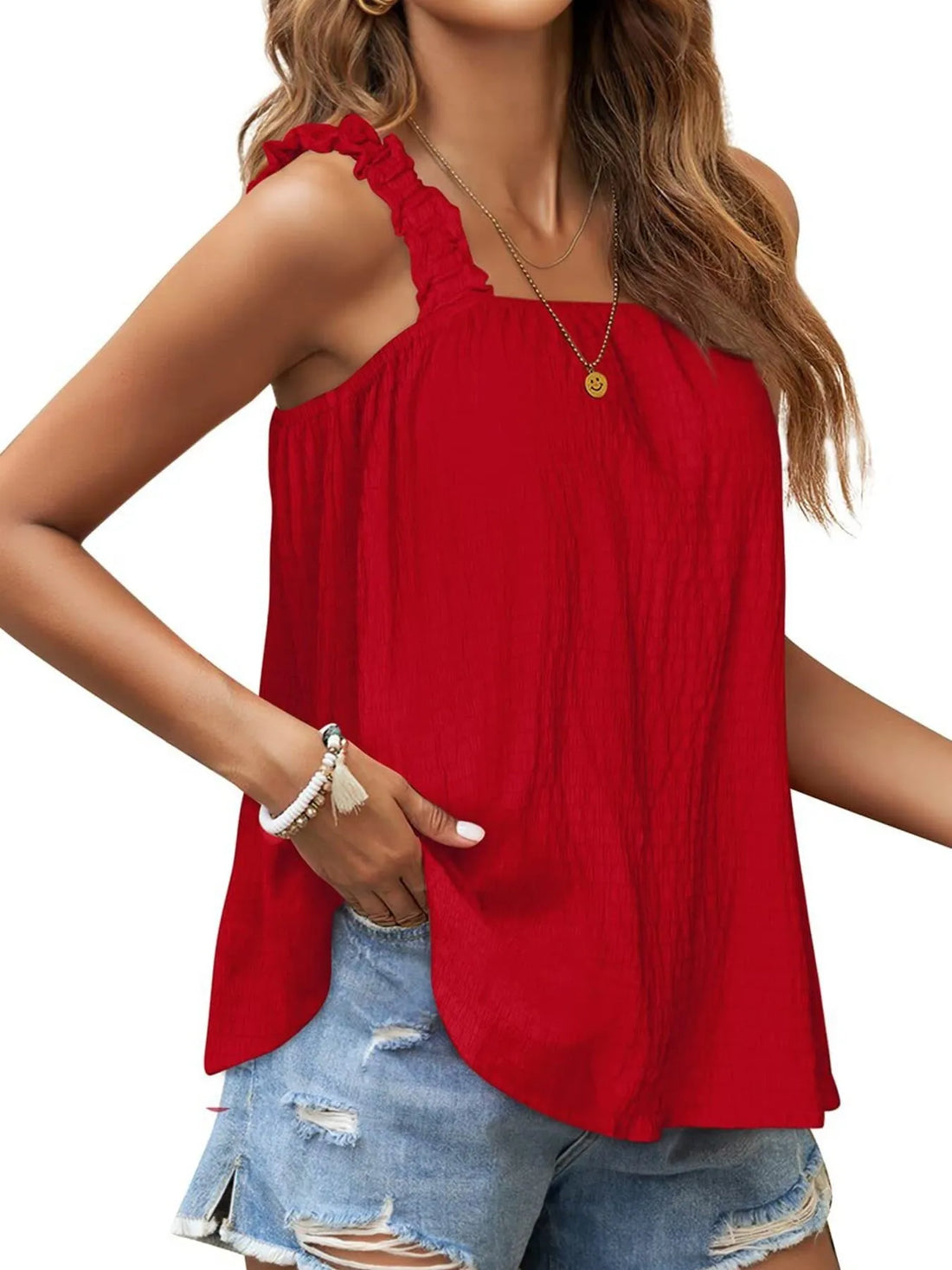 Square Neck Tank Top - cas7m