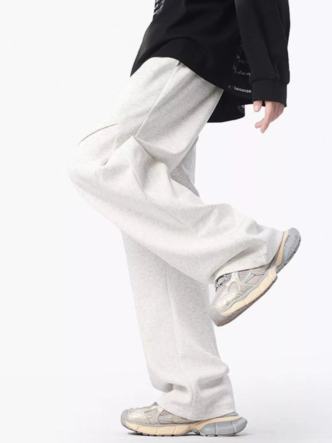 Men's Plus Size Casual Loose-Fit Sweatpants - cas7m