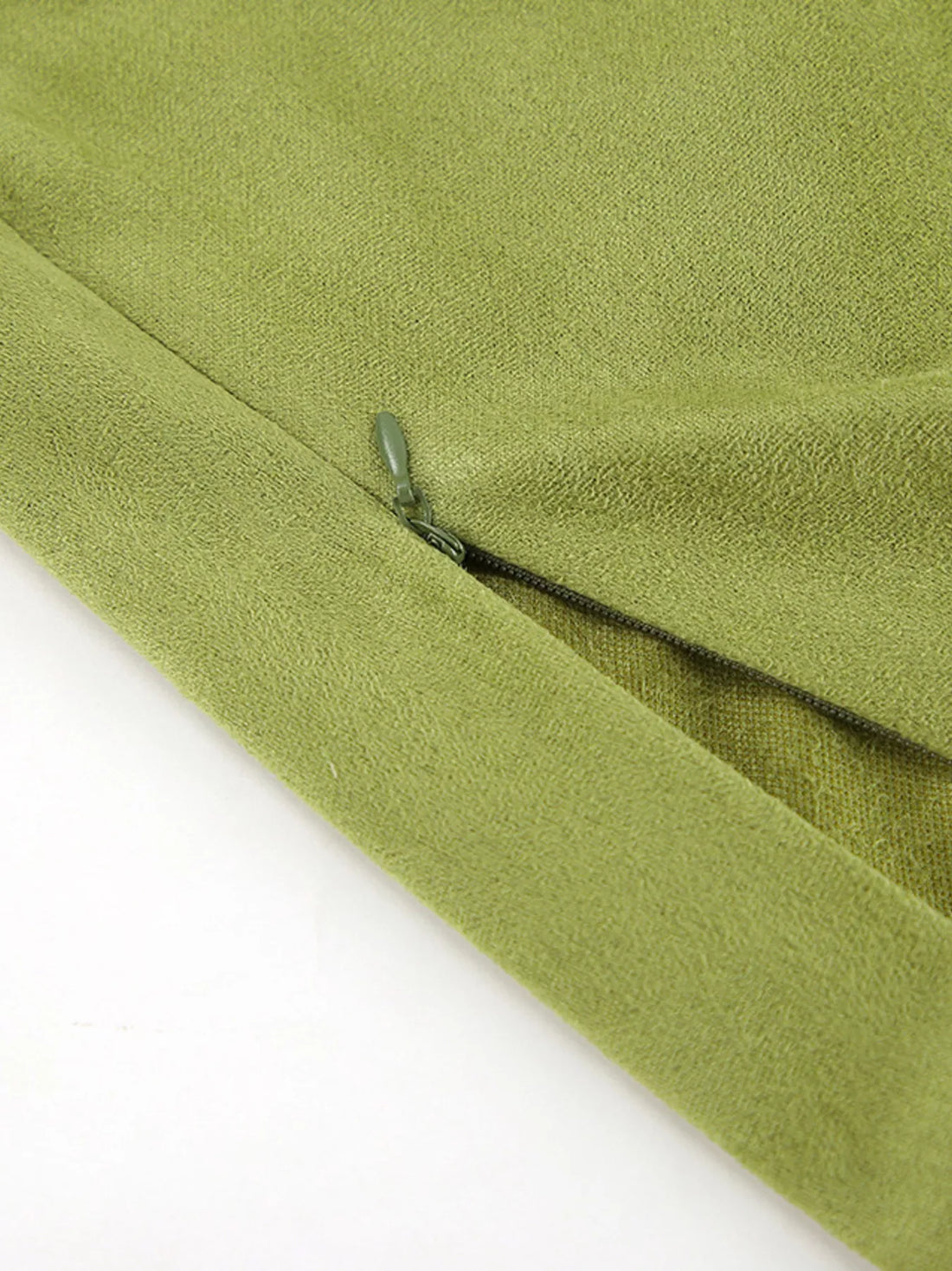 Solid Color Midi Skirt - cas7m