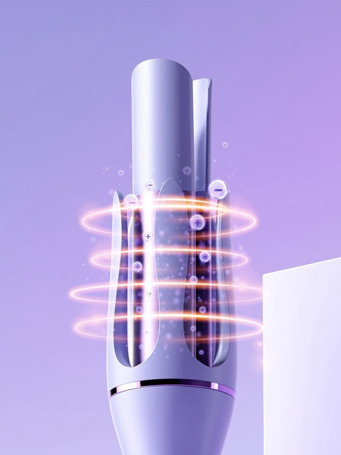 Automatic Rotating Ceramic Hair Curler - Salon-Quality Glamour - cas7m