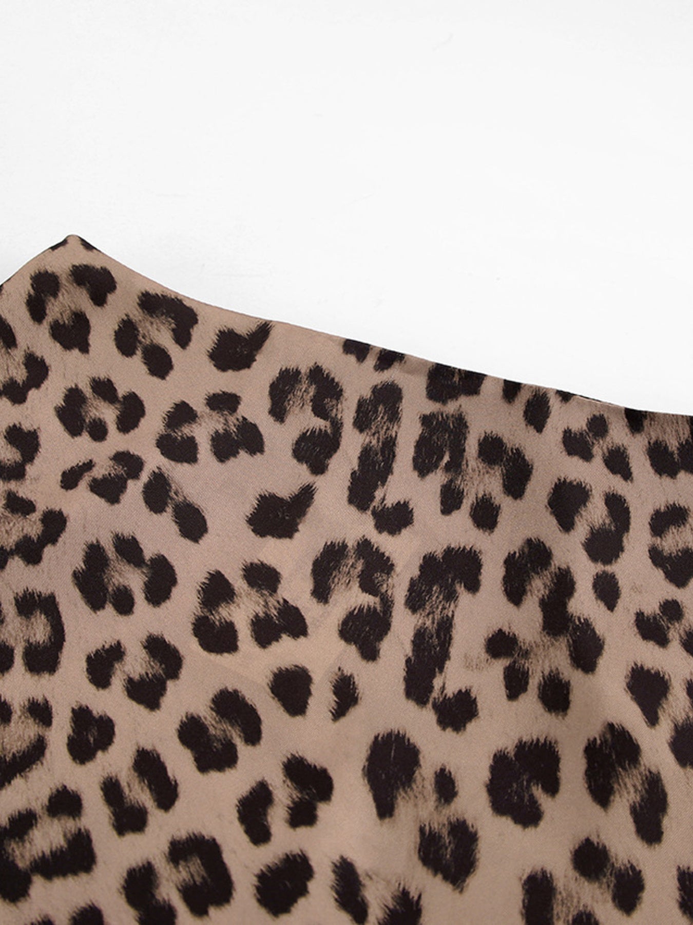 Leopard Print Maxi Skirt - cas7m